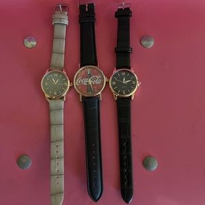 New set of three watches